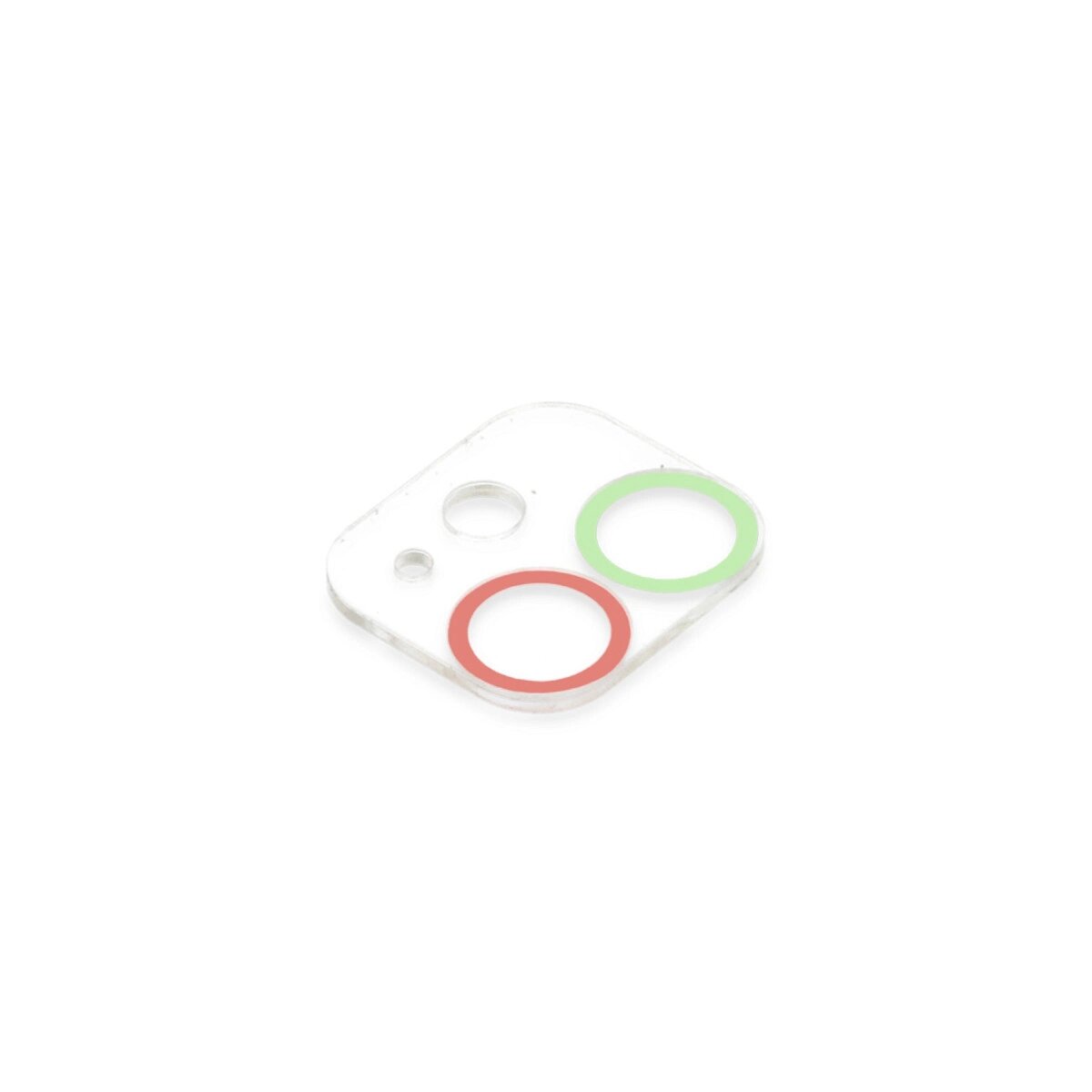Apple İphone 12 Renkli Kamera Lens Koruma Cam - Yeşil-pembe Apple İphone 12 Renkli Kamera Lens Koruma Cam - Yeşil-pembe