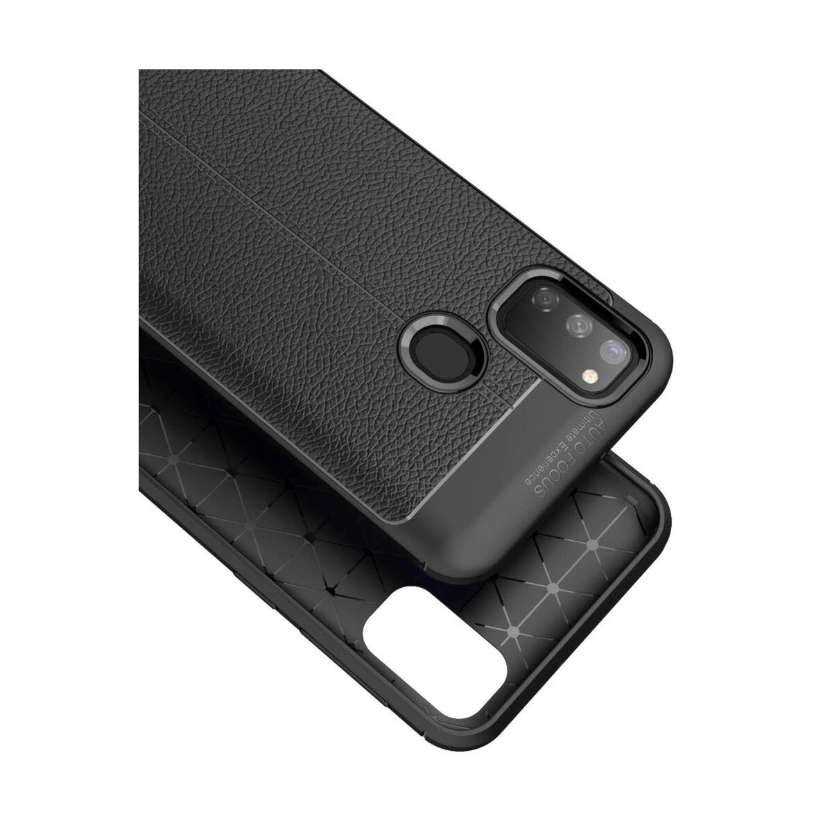 Samsung Galaxy M30s Kılıf Auto Focus Kapak - Kırmızı Samsung Galaxy M30s Kılıf Auto Focus Kapak - Kırmızı
