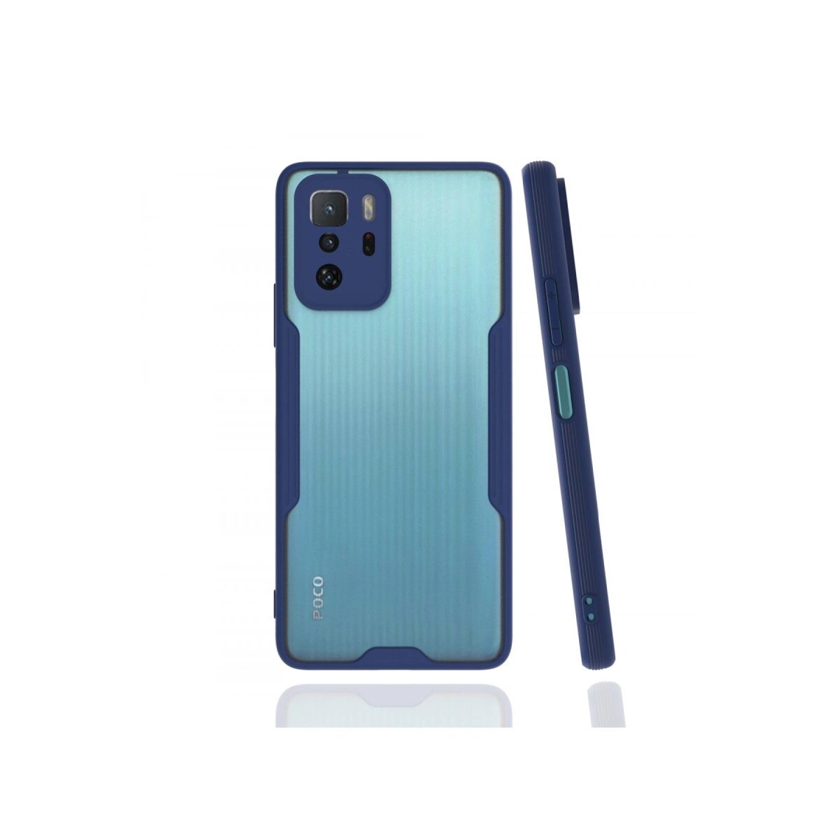 Xiaomi Poco X3 Gt Kılıf Platin Silikon - Lacivert Xiaomi Poco X3 Gt Kılıf Platin Silikon - Lacivert