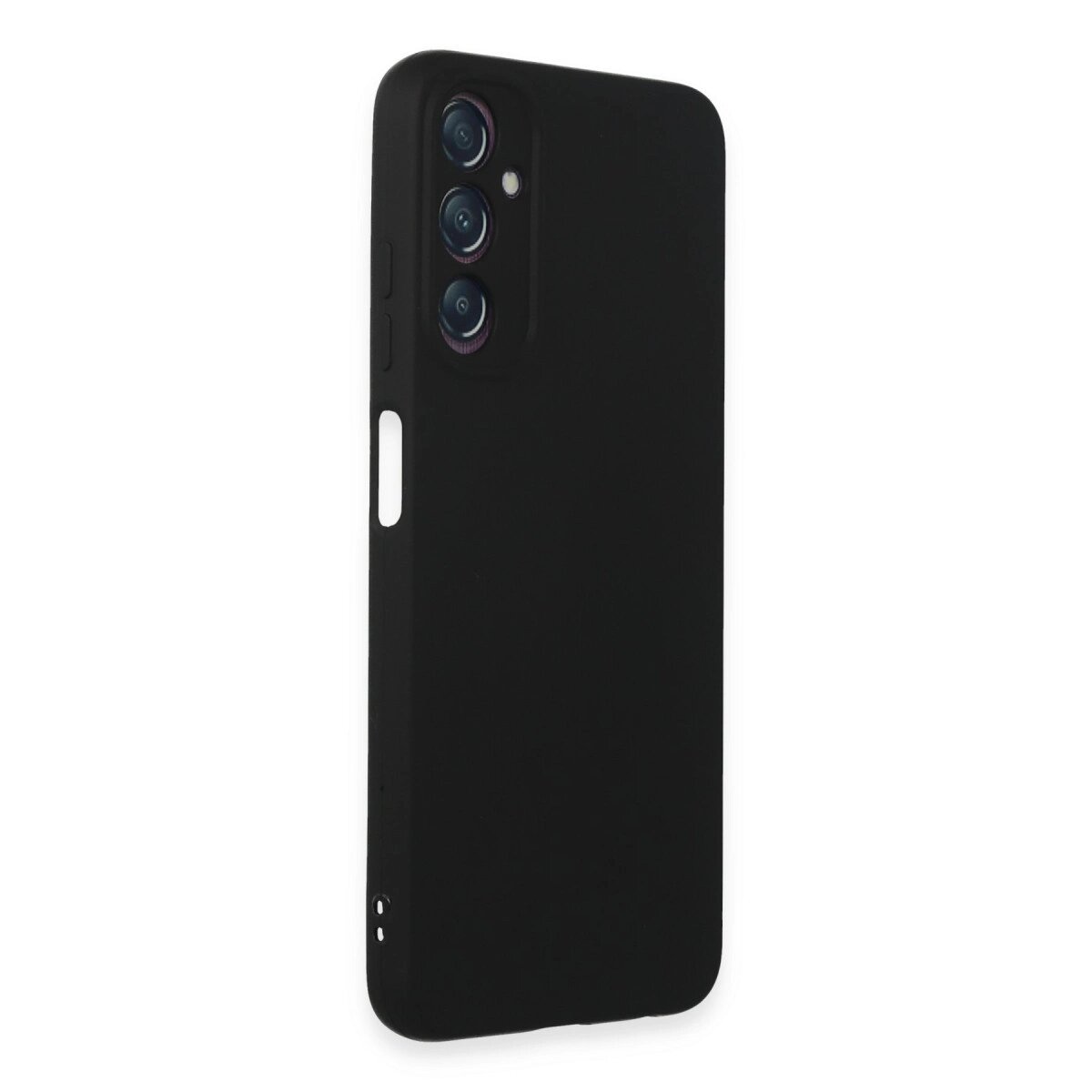 Samsung Galaxy A05s Kılıf First Silikon - Siyah