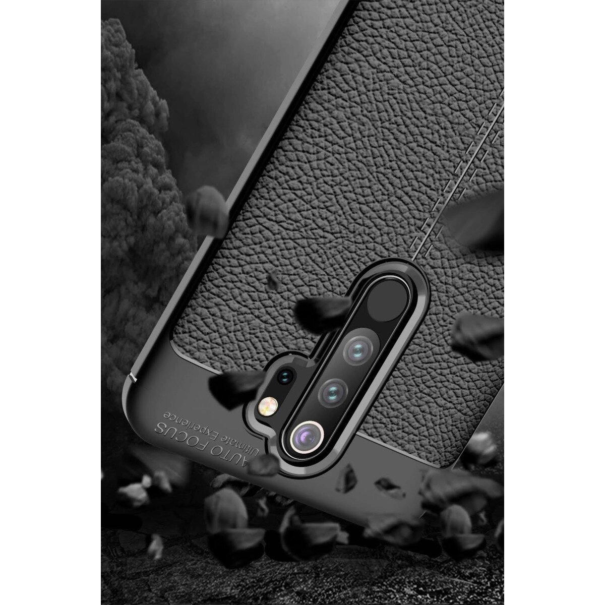 Xiaomi Redmi Note 8 Pro Kılıf Auto Focus Kapak - Kırmızı