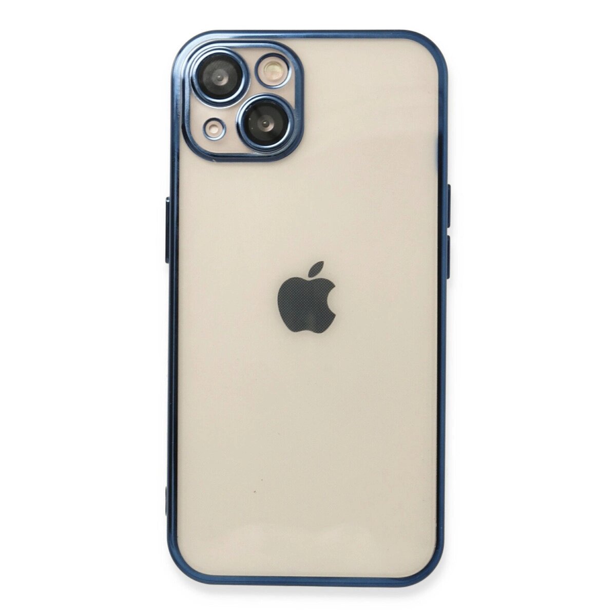 Apple İphone 13 Kılıf Razer Lensli Silikon - Lacivert Apple İphone 13 Kılıf Razer Lensli Silikon - Lacivert