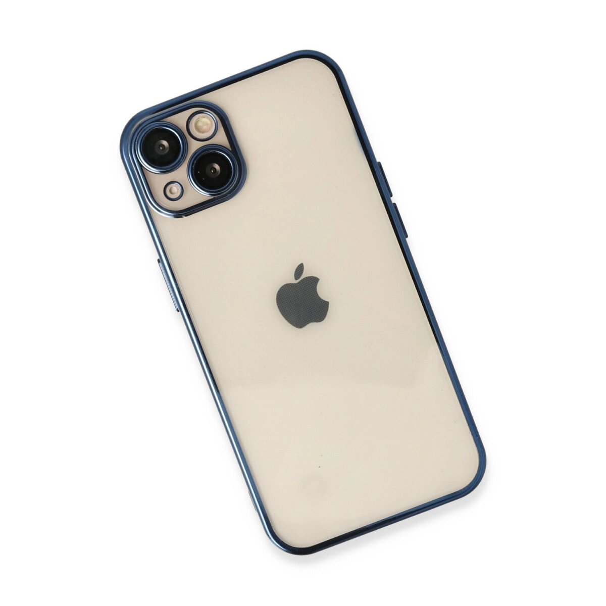 Apple İphone 13 Kılıf Razer Lensli Silikon - Lacivert Apple İphone 13 Kılıf Razer Lensli Silikon - Lacivert