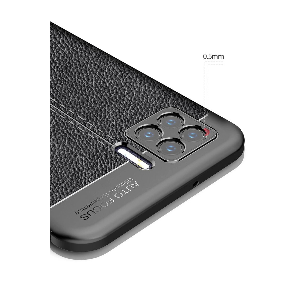 Oppo A73 Kılıf Auto Focus Kapak - Kırmızı Oppo A73 Kılıf Auto Focus Kapak - Kırmızı