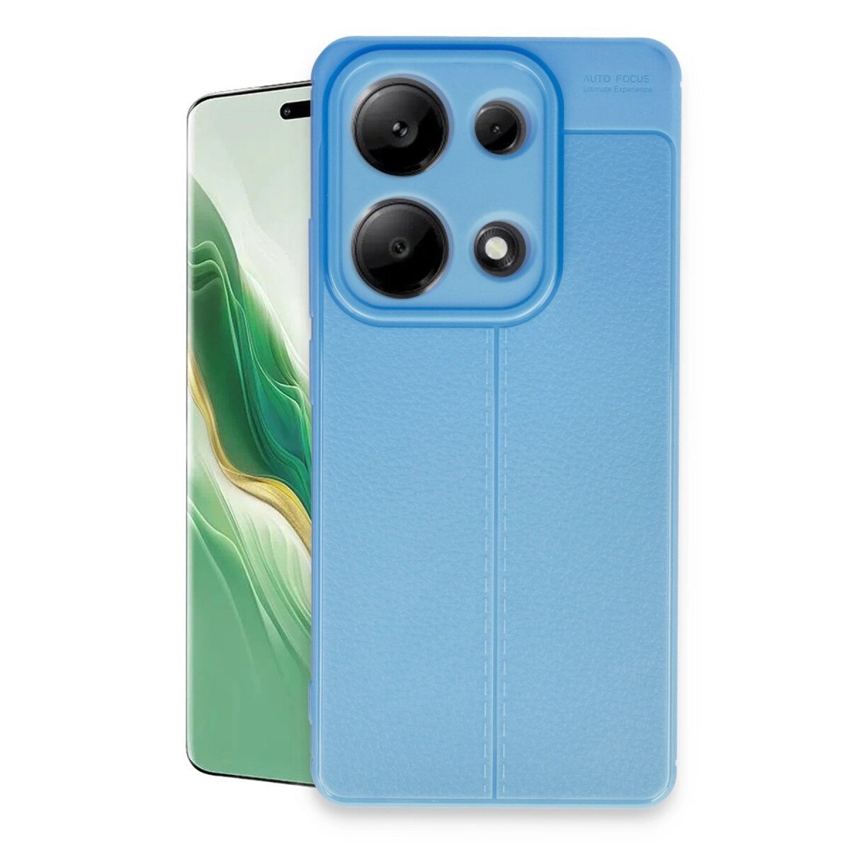 Xiaomi Redmi Note 13 Pro 4g Kılıf Auto Focus Kapak - Mavi Xiaomi Redmi Note 13 Pro 4g Kılıf Auto Focus Kapak - Mavi