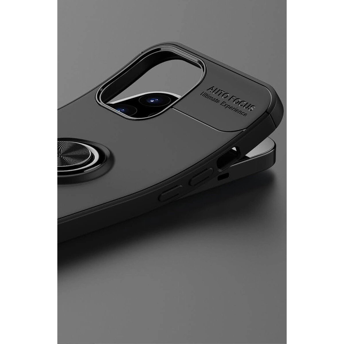 Apple İphone 12 Pro Max Kılıf Range Yüzüklü Silikon - Kırmızı Apple İphone 12 Pro Max Kılıf Range Yüzüklü Silikon - Kırmızı