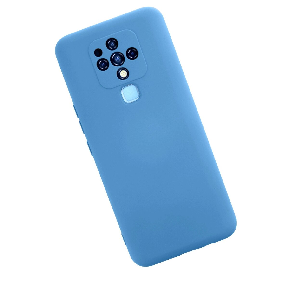 Tecno Camon 16 Kılıf Nano İçi Kadife Silikon - Mavi Tecno Camon 16 Kılıf Nano İçi Kadife Silikon - Mavi