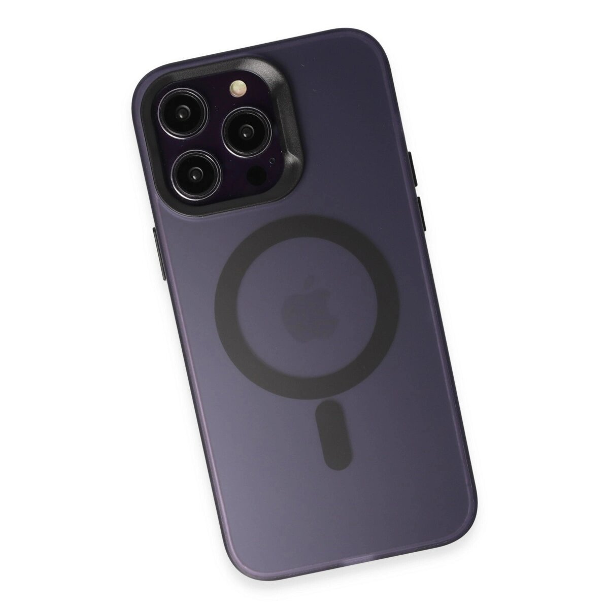 Joko Apple İphone 14 Pro Max Kılıf Mateks Magsafe Kapak - Derin Mor