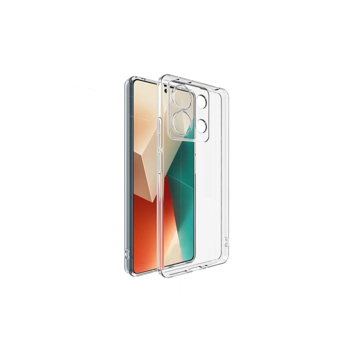 Xiaomi Redmi Note 13 4g Kılıf Lüx Şeffaf Silikon Xiaomi Redmi Note 13 4g Kılıf Lüx Şeffaf Silikon