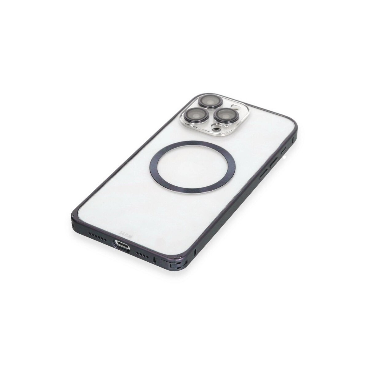 Joko Apple İphone 15 Pro Max Kılıf Metal Bumper Magneticsafe Kapak - Lacivert Joko Apple İphone 15 Pro Max Kılıf Metal Bumper Magneticsafe Kapak - Lacivert