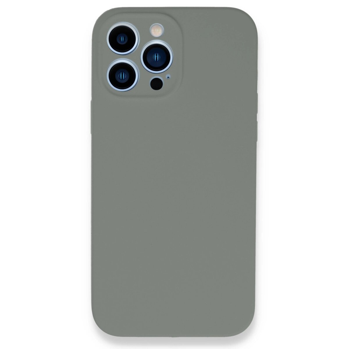 Apple İphone 13 Pro Max Kılıf Lansman Legant Silikon - Gri