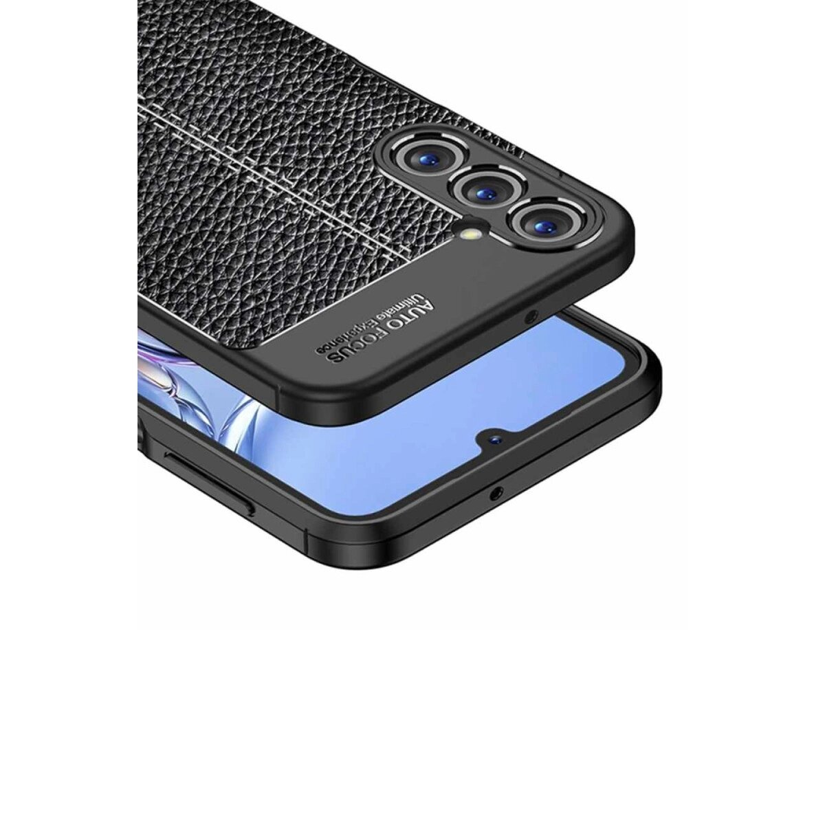 Samsung Galaxy A05s Kılıf Auto Focus Kapak - Siyah Samsung Galaxy A05s Kılıf Auto Focus Kapak - Siyah
