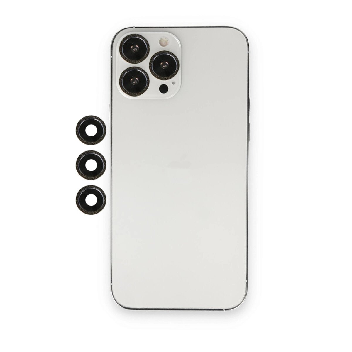 Apple İphone 12 Pro Shine Kamera Lens - Siyah