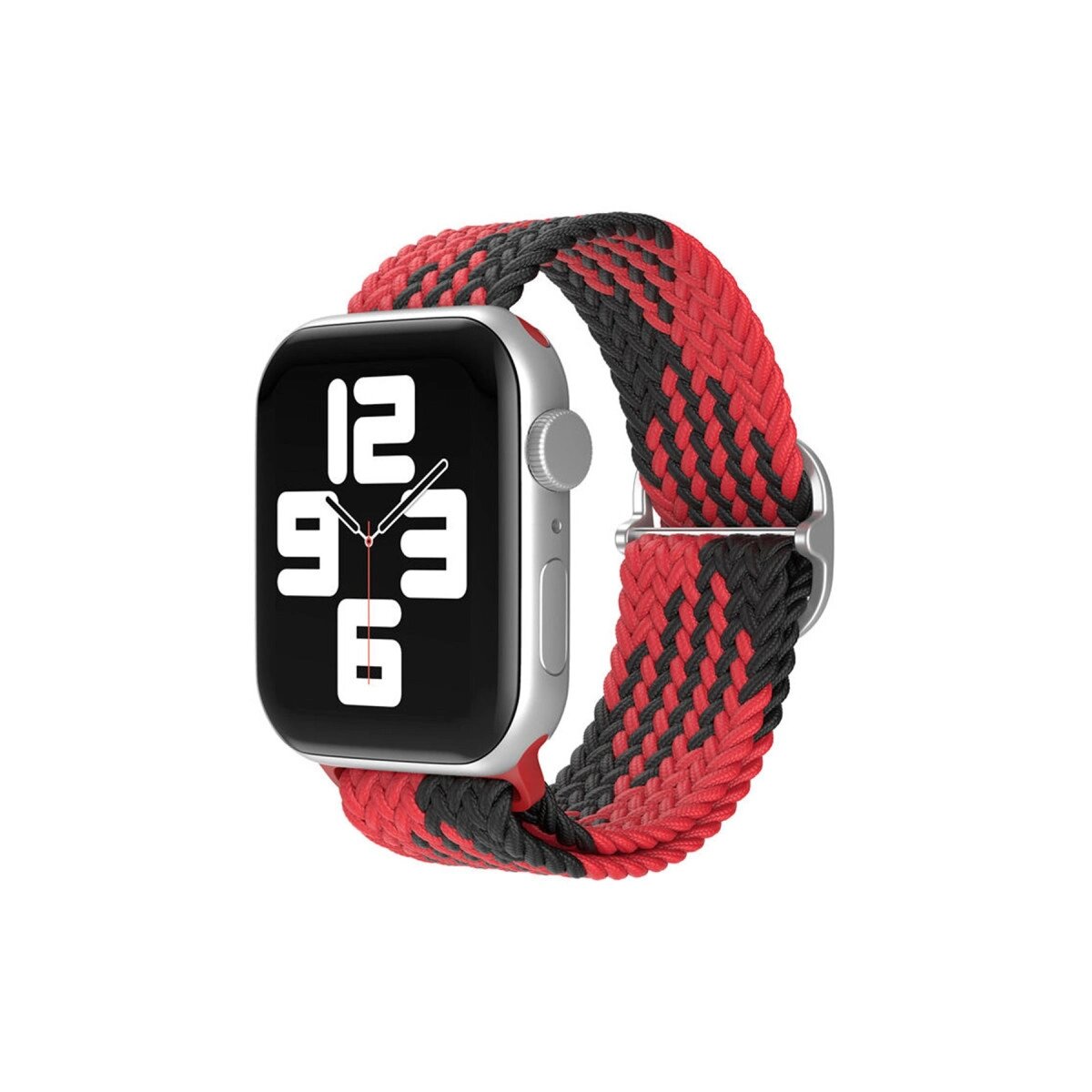Watch 22mm  Kordon (saat Değildir) - Kırmızı-siyah