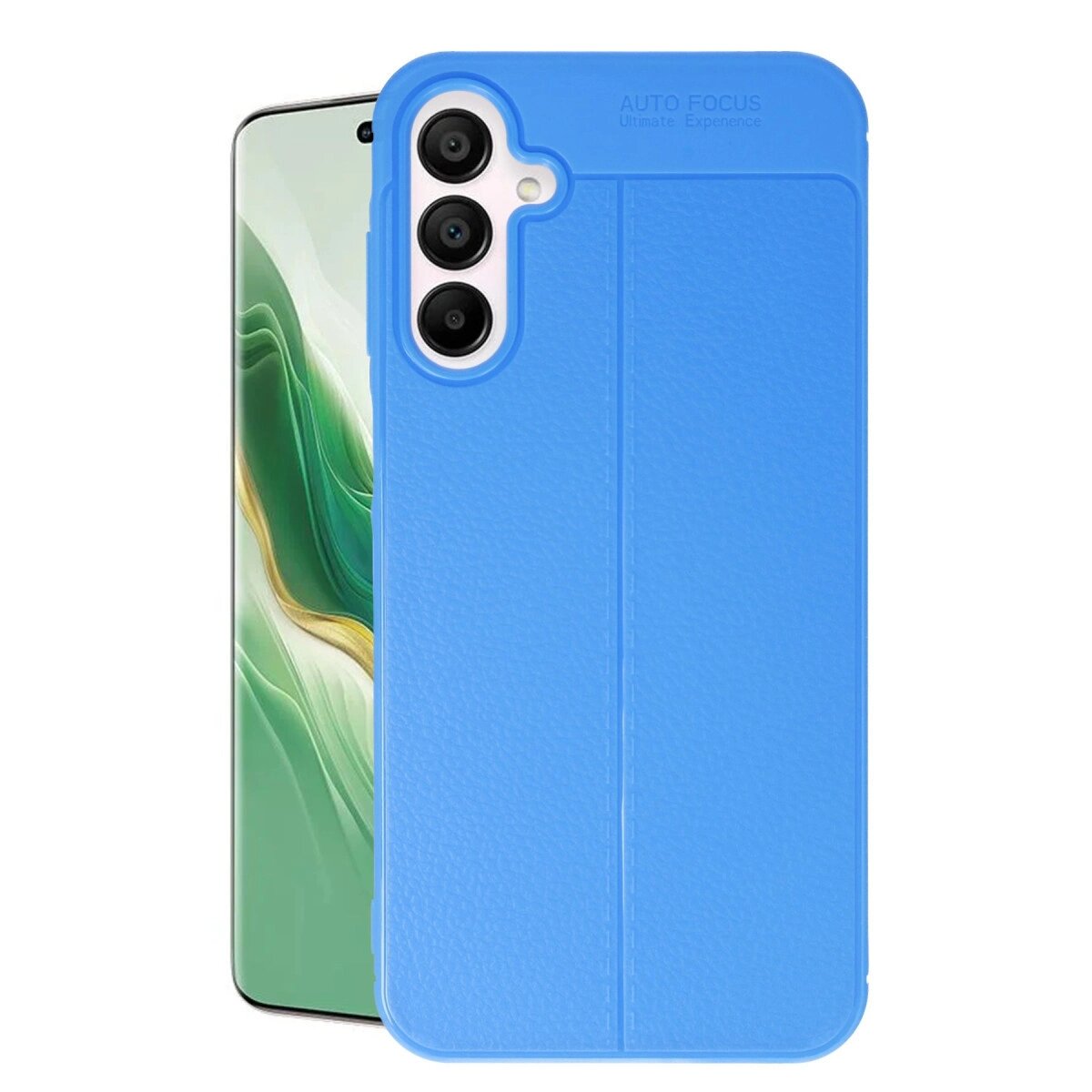 Samsung Galaxy A15 4g Kılıf Auto Focus Kapak - Mavi Samsung Galaxy A15 4g Kılıf Auto Focus Kapak - Mavi