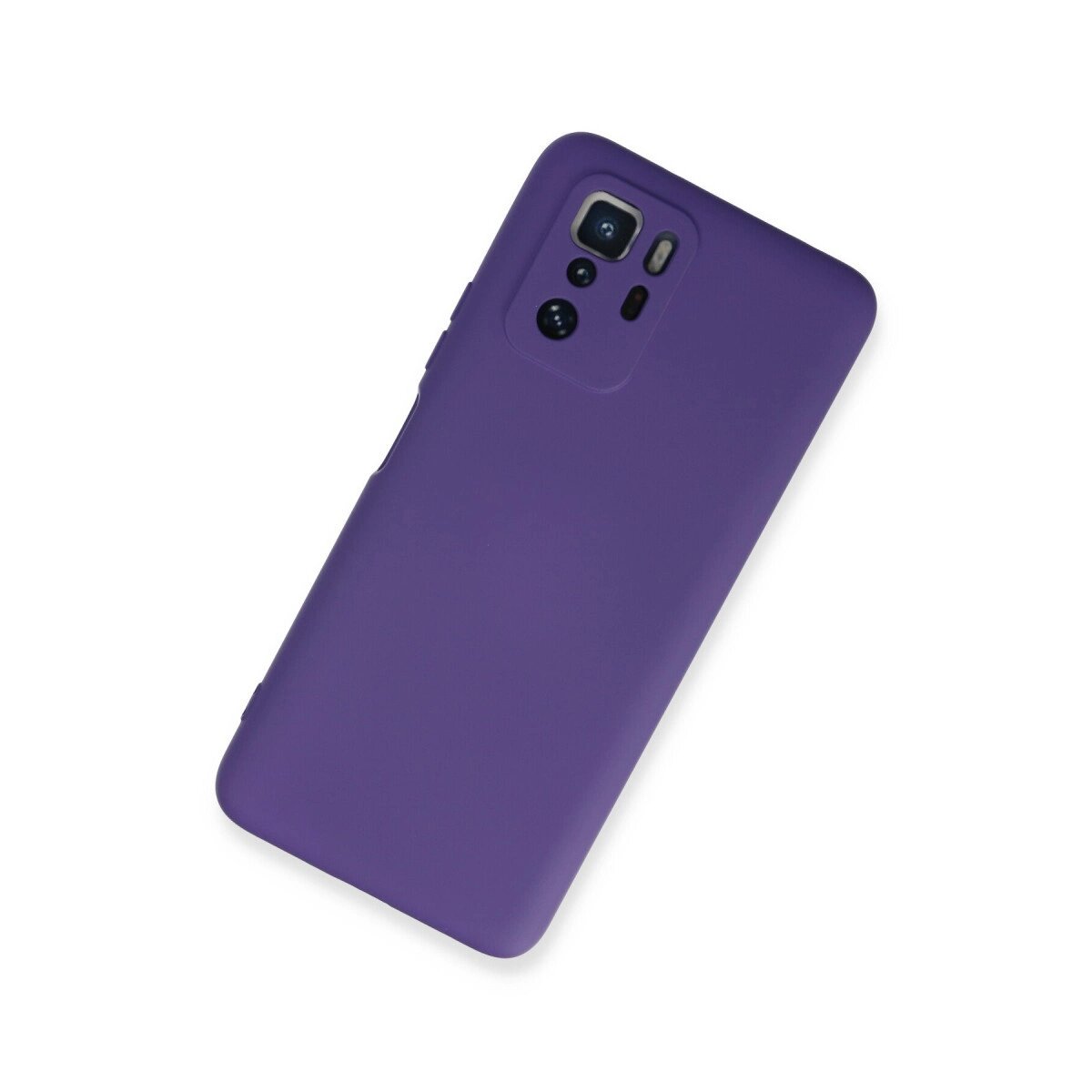 Xiaomi Poco X3 Gt Kılıf Nano İçi Kadife Silikon - Mor Xiaomi Poco X3 Gt Kılıf Nano İçi Kadife Silikon - Mor