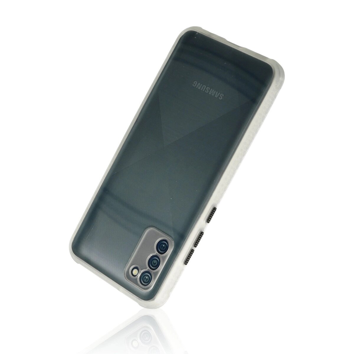Samsung Galaxy A02s Kılıf Miami Şeffaf Silikon - Şeffaf Samsung Galaxy A02s Kılıf Miami Şeffaf Silikon - Şeffaf