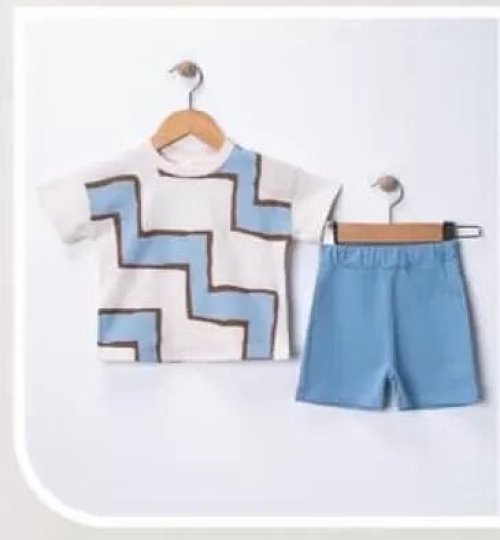 6/18 Ay Geometrik Baskılı Oversize Bebek Takımı 6/18 Ay Geometrik Baskılı Oversize Bebek Takımı