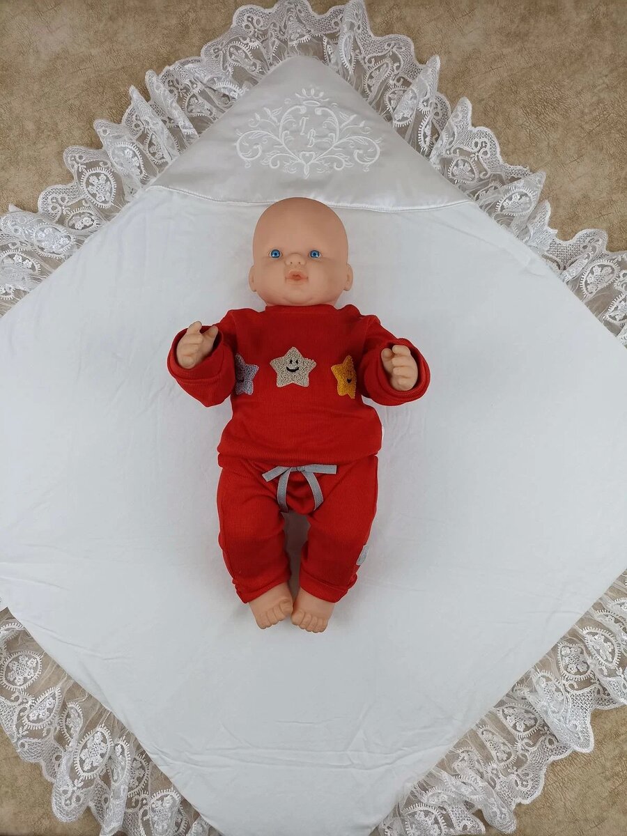 Yenidoğan Pırıltı Nakış Detaylı Lüks Kundak Bebek Battaniyesi Ekru Yenidoğan Pırıltı Nakış Detaylı Lüks Kundak Bebek Battaniyesi Ekru