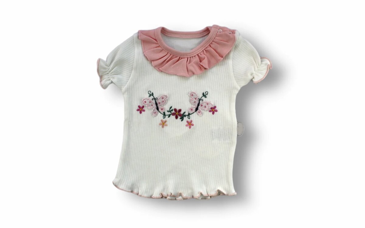 6-9 9-12 12-18 Ay Çiçek Nakışlı Roman Şalvar Bandanalı Kısa Kollu Sweat 3lü Kız Bebek Takımı Pudra 6-9 9-12 12-18 Ay Çiçek Nakışlı Roman Şalvar Bandanalı Kısa Kollu Sweat 3lü Kız Bebek Takımı Pudra