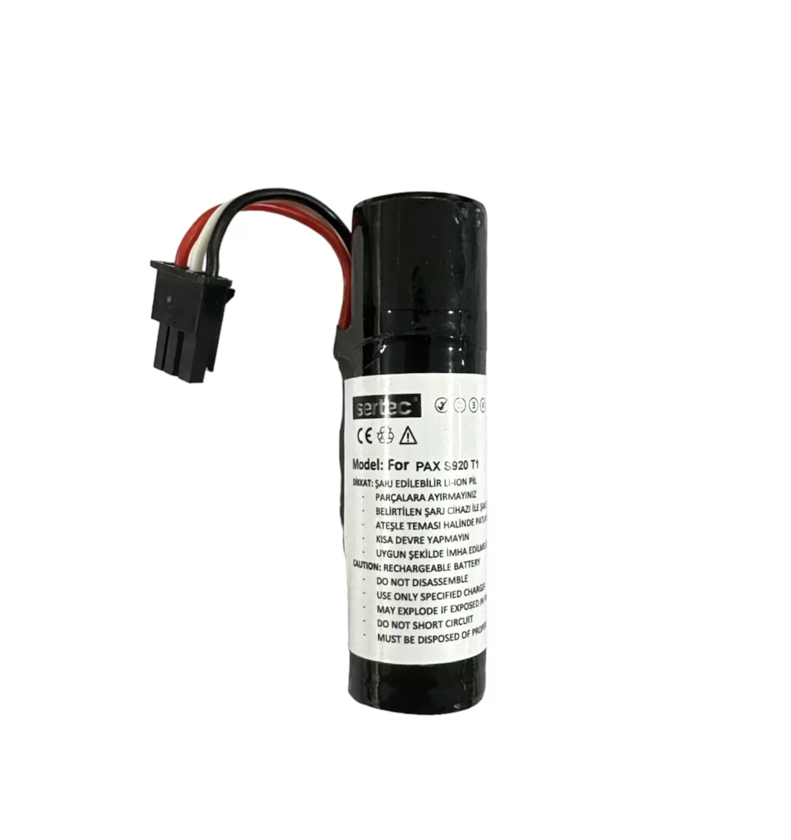 Sertec - Pax S920 Pos Uyumlu Batarya Sertec - Pax S920 Pos Uyumlu Batarya