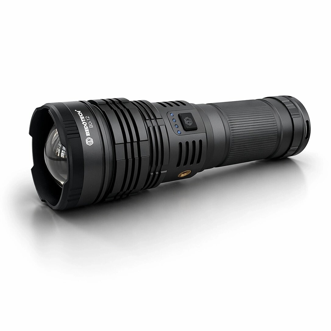 Bedotech Bd-12 60w Tg Led Alüminyum Alaşımlı Zoomlu Type-c Şarjlı El Feneri