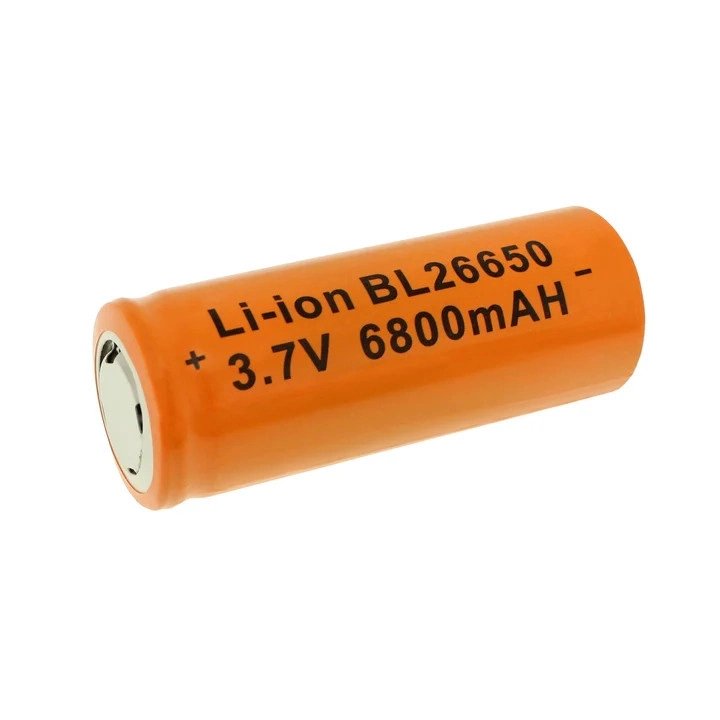 Bl26650 3.7v 6800 Mah Lithium Li-ion Şarjlı Pil Bl26650 3.7v 6800 Mah Lithium Li-ion Şarjlı Pil