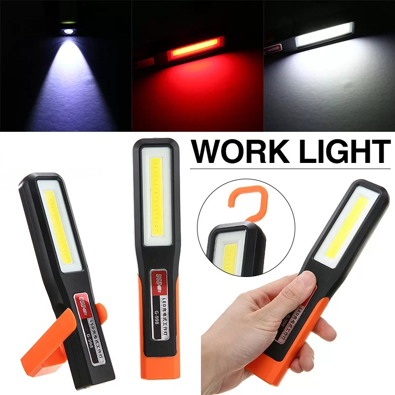 Pocketman G-998 Xpe + Cob Led Mıknatıslı Şarjlı Tamirci Feneri