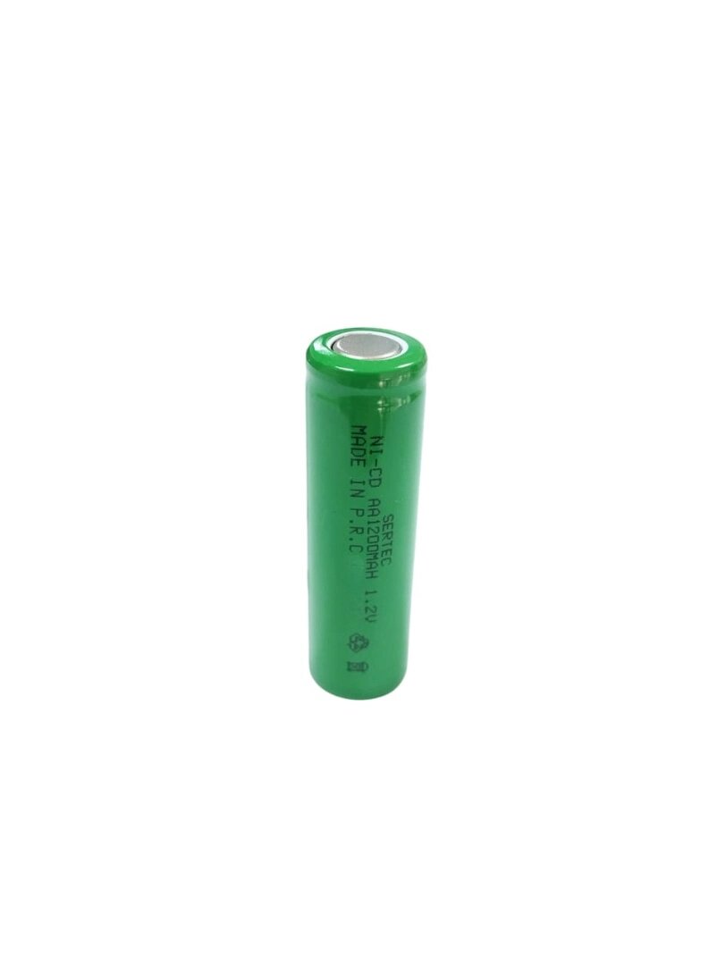 Sertec - 1.2v 1200 Mah - Aa - Ni-cd Şarjlı Pil - (başsız / Flat Head) Sertec - 1.2v 1200 Mah - Aa - Ni-cd Şarjlı Pil - (başsız / Flat Head)