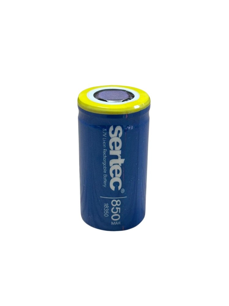 Sertec 18350 3.7v 850 Mah Li-ıon Şarjlı Pil - 1c