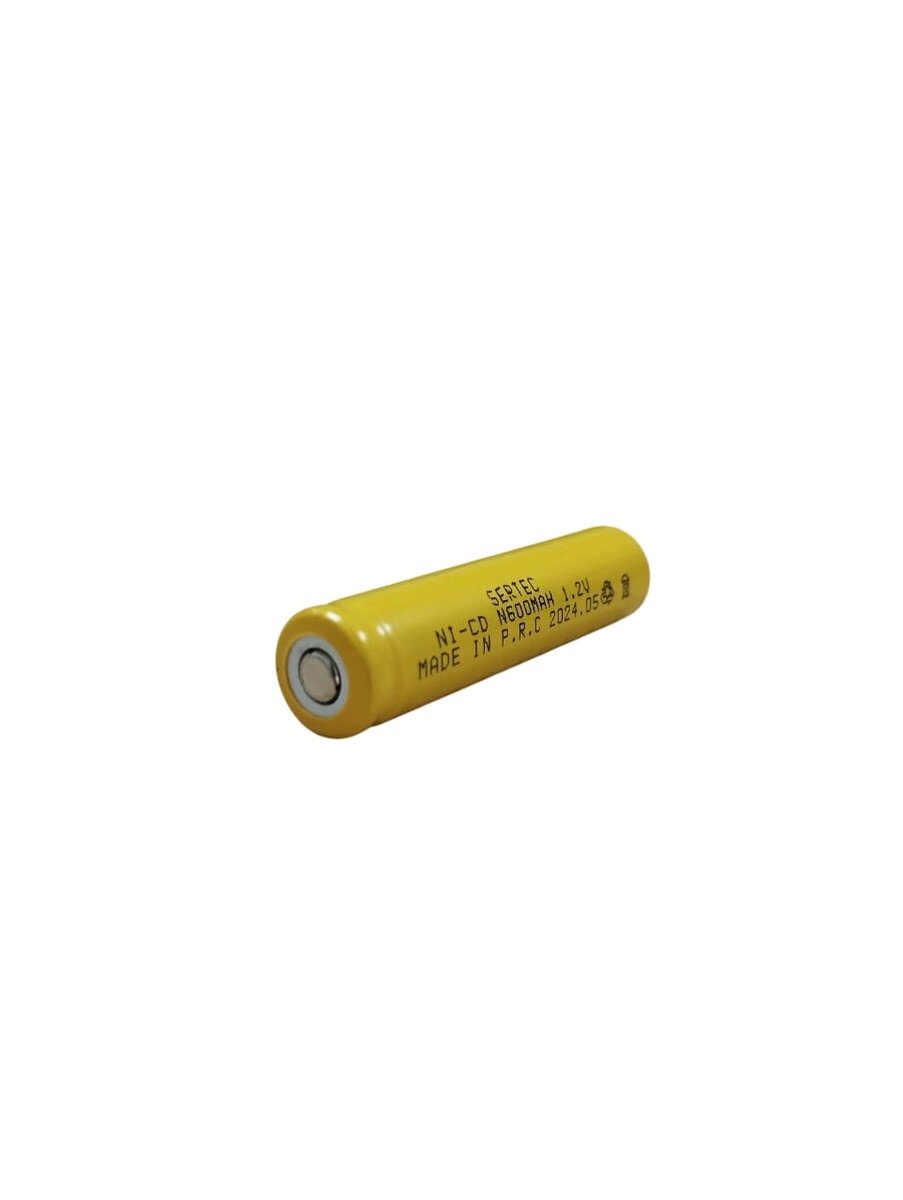 Sertec - 1.2v 600 Mah - N Boy - Ni-cd Şarjlı Pil - (başsız / Flat Head) Sertec - 1.2v 600 Mah - N Boy - Ni-cd Şarjlı Pil - (başsız / Flat Head)