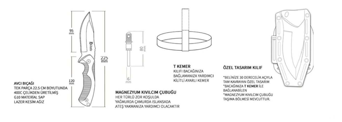 Company Tnt-1020-a Kamp Bıçağı