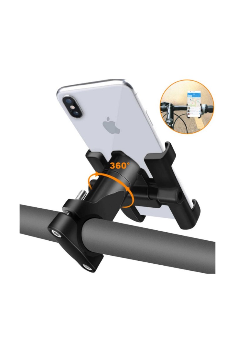 Alüminyum Gövdeli Metal Gidon Bağlantılı Motosiklet Telefon Tutucu 7 İnç Xl Alüminyum Gövdeli Metal Gidon Bağlantılı Motosiklet Telefon Tutucu 7 İnç Xl