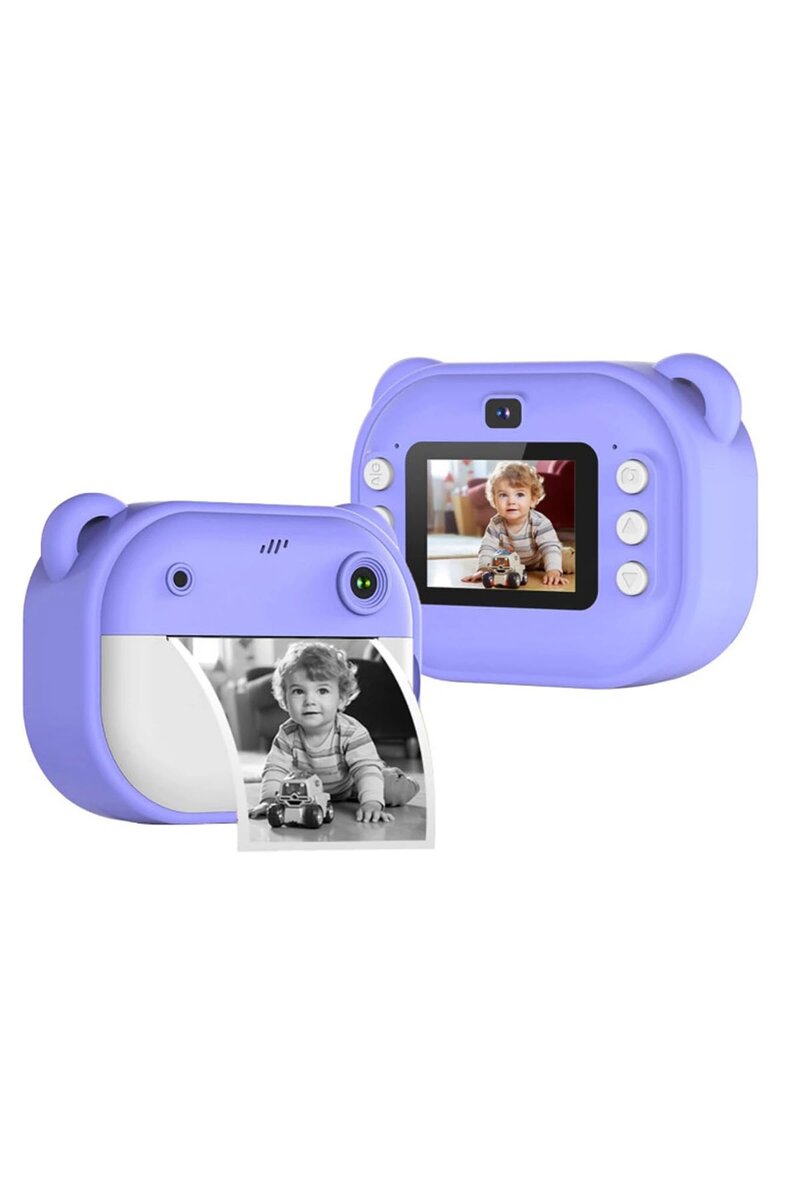 Dijital Video Kayıt Fotoğraf Çocuk Kamerası Anlık Termal Resim Kağıt Baskılı Dijital Video Kayıt Fotoğraf Çocuk Kamerası Anlık Termal Resim Kağıt Baskılı