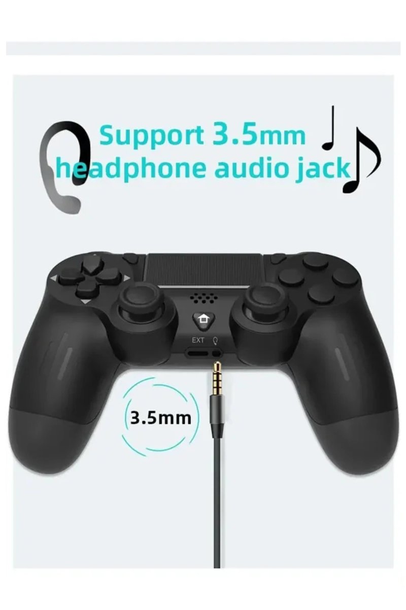 Ps4 Kol Wireless Bt Kablosuz Oyun Kolu Ps4 Joystick Tablet Telefon Pc Uyumlu Titreşimli Oyun Kolu