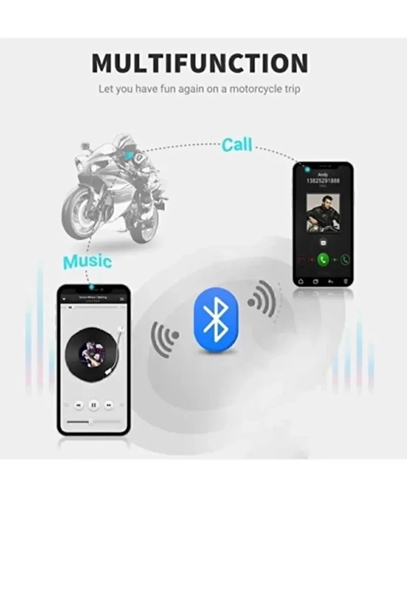 X3 Motor Kask Kulaklık Rgb Modlu Su Geçirmez 5.3 Bluetooth Intercom X3 Motor Kask Kulaklık Rgb Modlu Su Geçirmez 5.3 Bluetooth Intercom