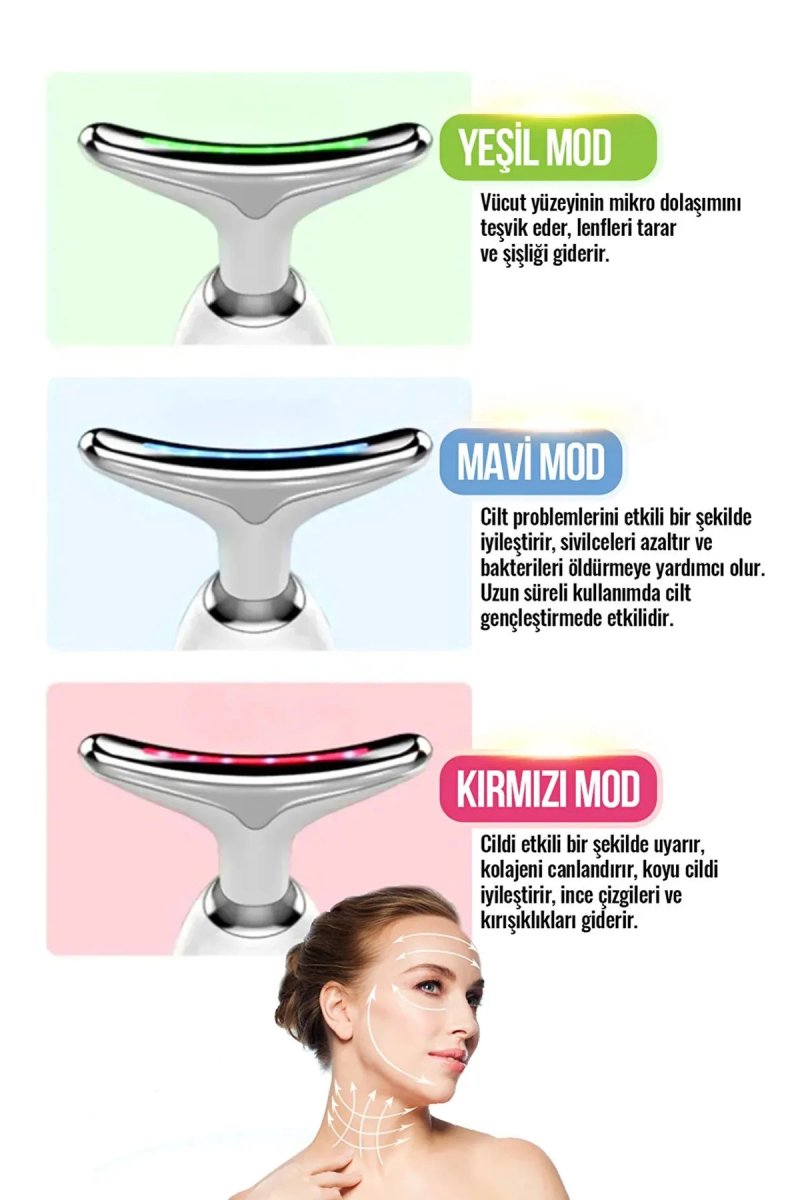 Yüz Ve Boyun Kırşıklık Giderici Ems Güzellik Cihazı ( Gıdık,sarkma,kırışıklık) Yüz Ve Boyun Kırşıklık Giderici Ems Güzellik Cihazı ( Gıdık,sarkma,kırışıklık)
