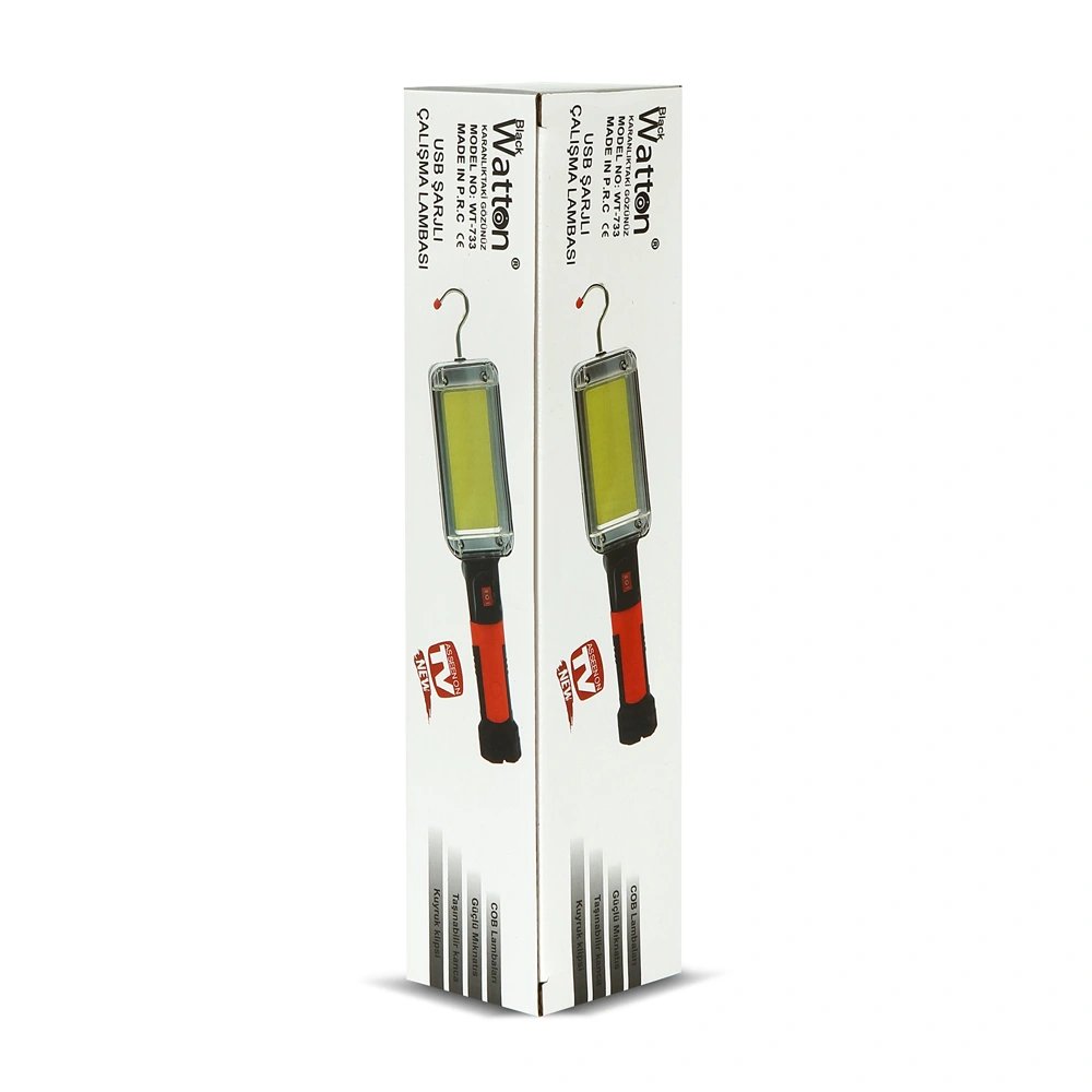 Usb Şarjlı Oto Tamirci Çalışma Lambası Wt-733