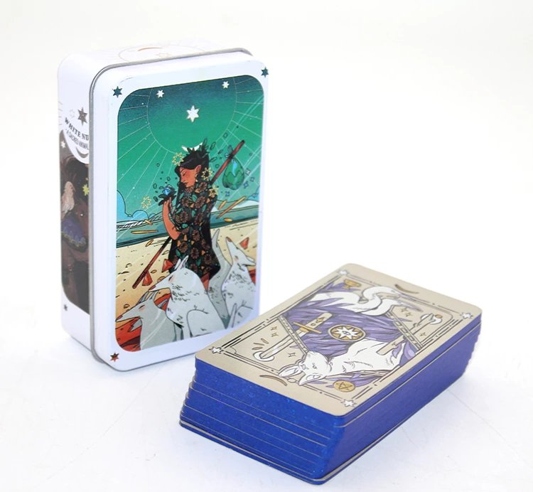 Metal Kutulu Tarot Kartı Alk2770 Metal Kutulu Tarot Kartı Alk2770