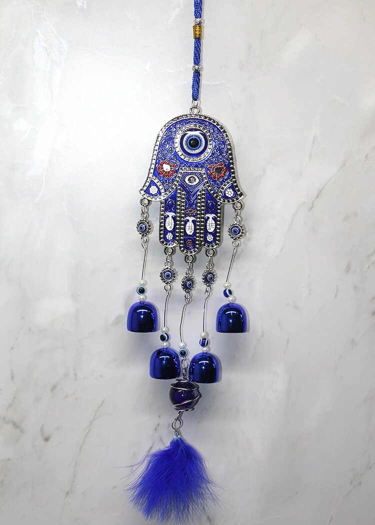 Metal Nazar Boncuğu Çan Alk3508