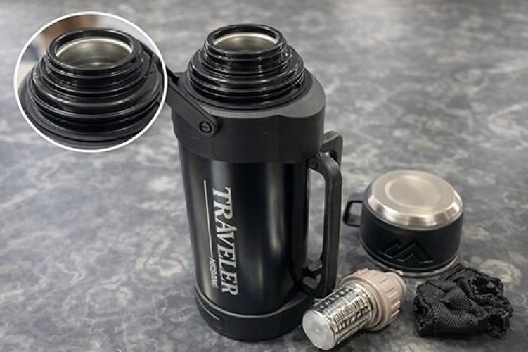 1600 Ml Çift Katmanlı Vakumlu Paslanmaz Çelik Termos Alk4640