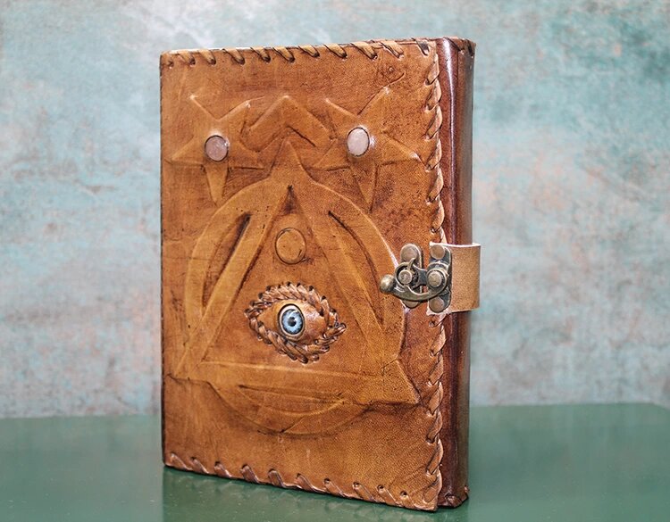 Taşlı Deri Defter Ksk3146 Taşlı Deri Defter Ksk3146