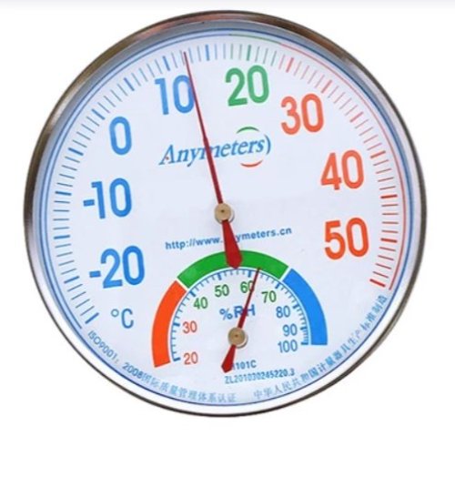 Anymetre Comfortable Meter Termometre Ve Nem Ölçer Anymetre Comfortable Meter Termometre Ve Nem Ölçer