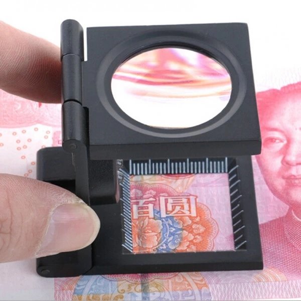 25x25 Mm Full Çelik Kaplı Katlamalı Büyüteç Th9005b 25x25 Mm Full Çelik Kaplı Katlamalı Büyüteç Th9005b