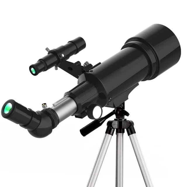 400x70mm Açıklıklı Refrakter Teleskoplar (15x150x), Telefon Adaptörlü Reflex
