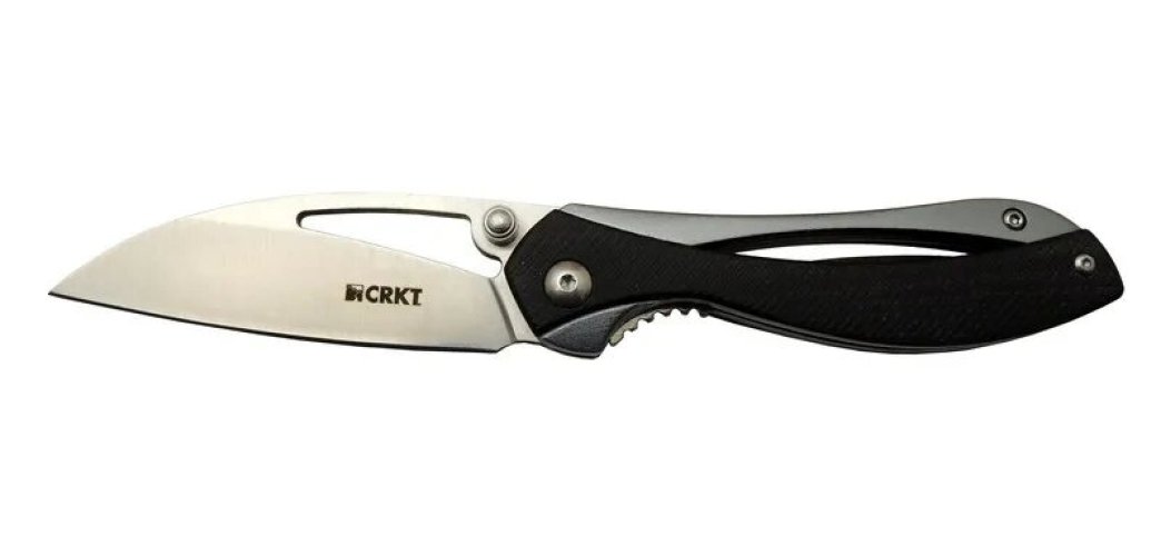 Crkt Pleroma 821a Bk Kamp / Outdoor Çakı 18cm - Manuel, Kemerlikli, Kutulu