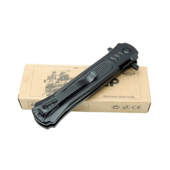 Çakı Black 22 Cm Yarı Otomatik , Kemerlikli Çakı Black 22 Cm Yarı Otomatik , Kemerlikli
