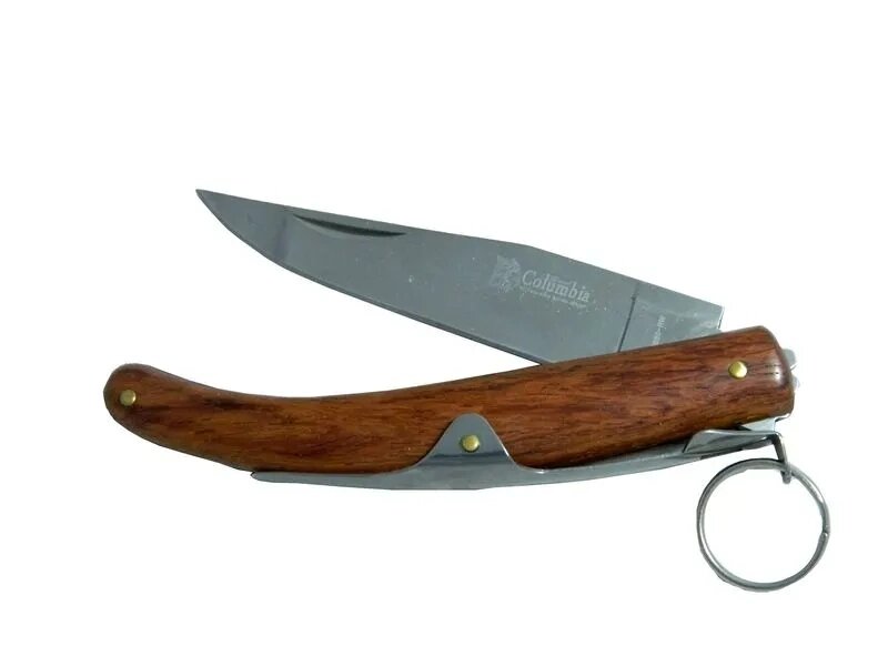 Okapi Gc2079a Kahverengi Cep Çakısı 20cm - Manuel, Ahşap Sap Okapi Gc2079a Kahverengi Cep Çakısı 20cm - Manuel, Ahşap Sap