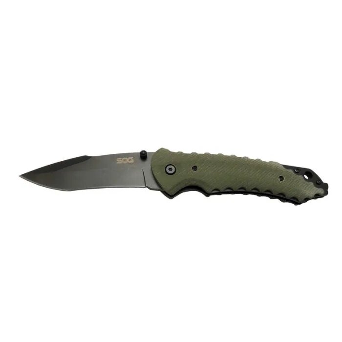 Kiku Çakı Haki 22 Cm Deri Kılıf , Kemerlikli