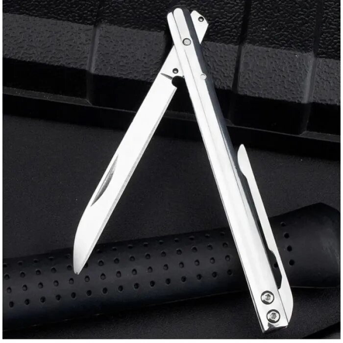 İnce D2 Çelik Çakı 18 Cm , Metal Sap İnce D2 Çelik Çakı 18 Cm , Metal Sap